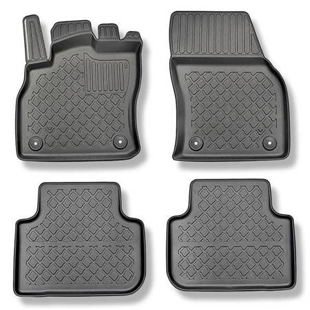 Tapis de sol en TPE pour Audi Q3 Sportback (09.2019-....) - tapis de voiture - noir - Aristar - Guardliner - aussi avec boîte hybride TFSI e Plug-in Hybrid