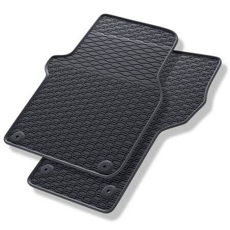 Tapis de sol en caoutchouc pour Man TGE (2017-....) - tapis de voiture - noir - Geyer & Hosaja - 890/2C