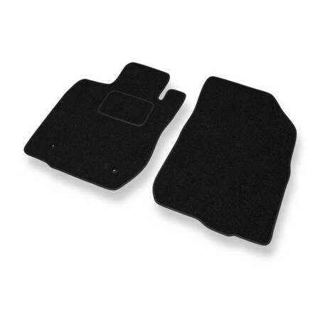 Tapis de sol feutre pour Dacia Sandero I, II (2008-2020) - tapis de voiture - noir - DGS Autodywan