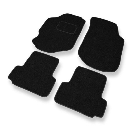 Tapis de sol feutre pour Ford Escort VI (1995-2000) - tapis de voiture - noir - DGS Autodywan