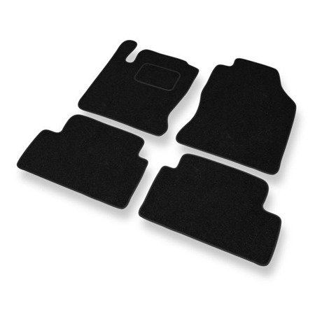 Tapis de sol feutre pour Ford Focus I (1998-2005) - tapis de voiture - noir - DGS Autodywan