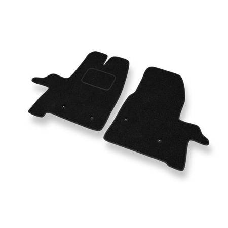 Tapis de sol feutre pour Ford Transit VIII (2013-....) - tapis de voiture - noir - DGS Autodywan