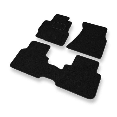 Tapis de sol feutre pour Honda CR-V I (1995-2001) - tapis de voiture - noir - DGS Autodywan