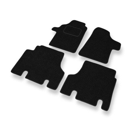 Tapis de sol feutre pour Mercedes-Benz Vito W639 (2003-2014) - tapis de voiture - noir - DGS Autodywan