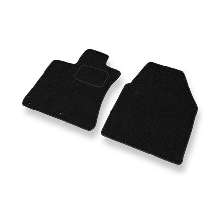 Tapis de sol feutre pour Nissan Qashqai I (2007-2013) - tapis de voiture - noir - DGS Autodywan