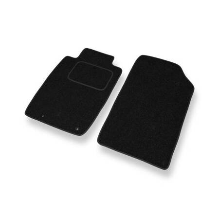 Tapis de sol feutre pour Peugeot 206 I (1998-2010) - tapis de voiture - noir - DGS Autodywan