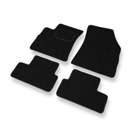 Tapis de sol feutre pour Renault Megane IV (2016-....) - tapis de voiture - noir - DGS Autodywan