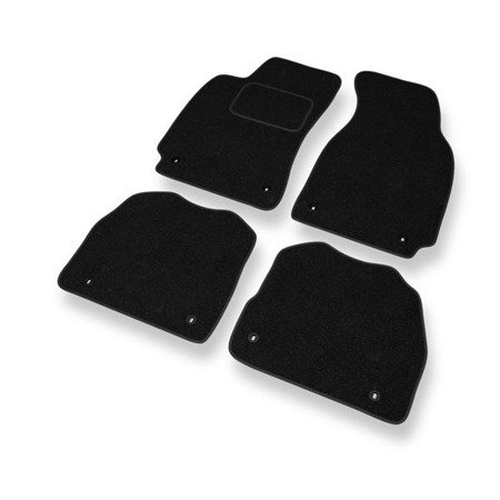 Tapis de sol feutre pour Skoda Superb I (2001-2008) - tapis de voiture - noir - DGS Autodywan