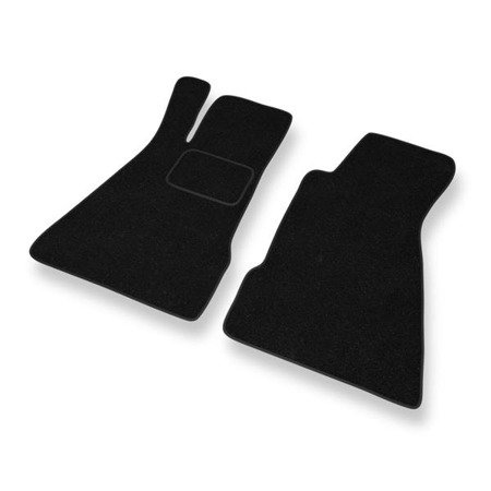 Tapis de sol feutre pour Smart Roadster I (2002-2006) - tapis de voiture - noir - DGS Autodywan