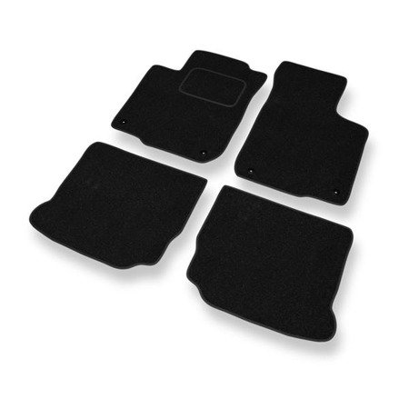 Tapis de sol feutre pour Volkswagen New Beetle I (1998-2005) - tapis de voiture - noir - DGS Autodywan