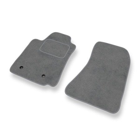 Tapis de sol velours pour Alfa Romeo 159 I (2005-2011) - Premium tapis de voiture - gris - DGS Autodywan