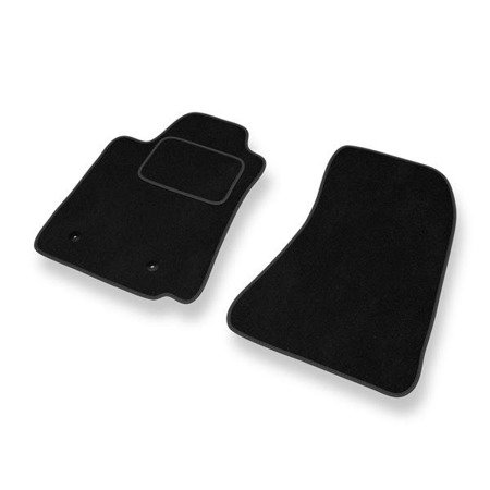 Tapis de sol velours pour Alfa Romeo 159 I (2005-2011) - Premium tapis de voiture - noir - DGS Autodywan