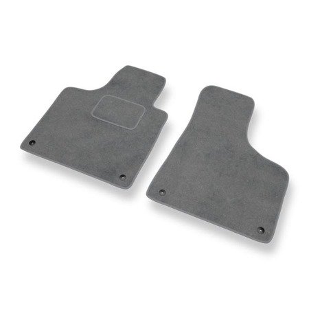 Tapis de sol velours pour Audi A3 II 8P (2003-2012) - Premium tapis de voiture - gris - DGS Autodywan