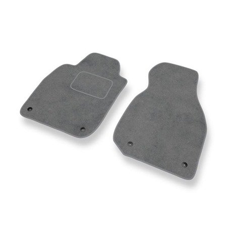 Tapis de sol velours pour Audi A6 II C5 (1997-2004) - Premium tapis de voiture - gris - DGS Autodywan