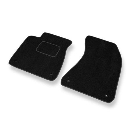 Tapis de sol velours pour Audi A8 III D4 (2010-2017) - Premium tapis de voiture - noir - DGS Autodywan