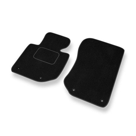 Tapis de sol velours pour BMW 3 M3 II E36 (1992-1999) - Premium tapis de voiture - noir - DGS Autodywan