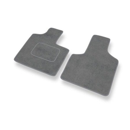 Tapis de sol velours pour Chrysler Grand Voyager III (1996-2000) - Premium tapis de voiture - gris - DGS Autodywan