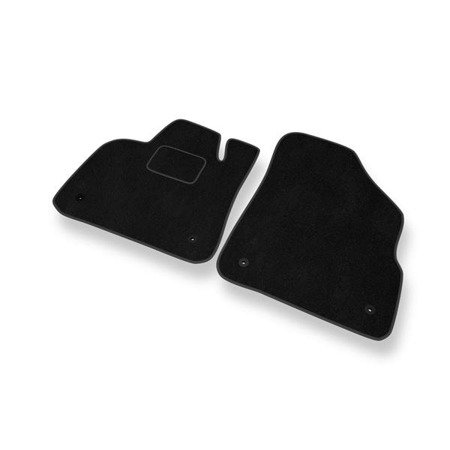 Tapis de sol velours pour Citroen DS5 (2011-2015) - Premium tapis de voiture - noir - DGS Autodywan