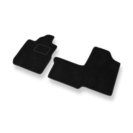 Tapis de sol velours pour Fiat Multipla (1998-2010) - Premium tapis de voiture - noir - DGS Autodywan