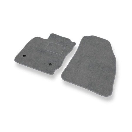 Tapis de sol velours pour Ford Transit Courier (5-places) (2014-....) - Premium tapis de voiture - gris - DGS Autodywan