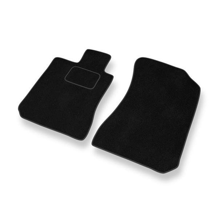 Tapis de sol velours pour Honda Legend IV (2004-2012) - Premium tapis de voiture - noir - DGS Autodywan