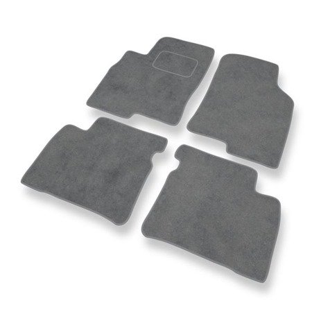 Tapis de sol velours pour Hyundai XG (1999-2005) - Premium tapis de voiture - gris - DGS Autodywan