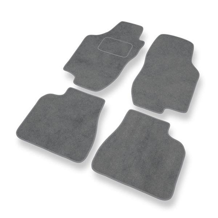 Tapis de sol velours pour Lancia Lybra I (1999-2006) - Premium tapis de voiture - gris - DGS Autodywan