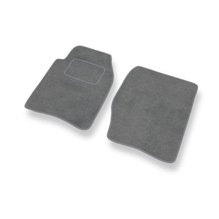 Tapis de sol velours pour Land Rover Discovery II (1998-2004) - Premium tapis de voiture - gris - DGS Autodywan