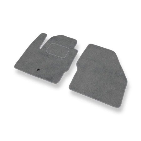 Tapis de sol velours pour Land Rover Freelander II (2006-2014) - Premium tapis de voiture - gris - DGS Autodywan