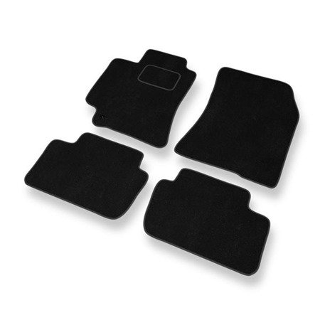 Tapis de sol velours pour Lexus IS I XE10 (1998-2005) - Premium tapis de voiture - noir - DGS Autodywan