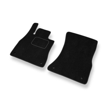 Tapis de sol velours pour Mercedes-Benz Classe S W222 (2013-2020) - Premium tapis de voiture - noir - DGS Autodywan