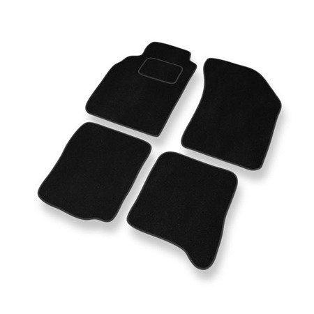 Tapis de sol velours pour Nissan Maxima V (1999-2003) - Premium tapis de voiture - noir - DGS Autodywan