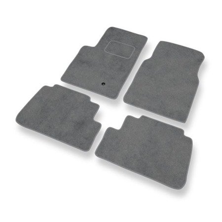 Tapis de sol velours pour Opel Antara (2007-2015) - Premium tapis de voiture - gris - DGS Autodywan