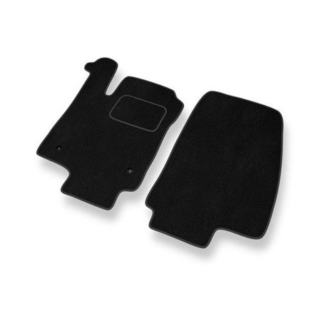 Tapis de sol velours pour Opel Astra G (1998-2009) - Premium tapis de voiture - noir - DGS Autodywan