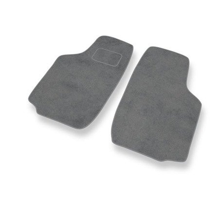 Tapis de sol velours pour Opel Combo C (2001-2011) - Premium tapis de voiture - gris - DGS Autodywan