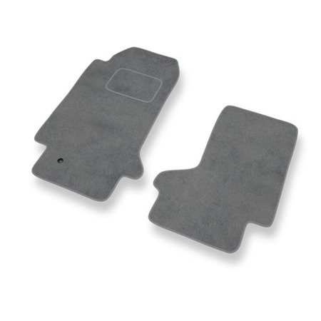 Tapis de sol velours pour Opel GT II (2006-2010) - Premium tapis de voiture - gris - DGS Autodywan