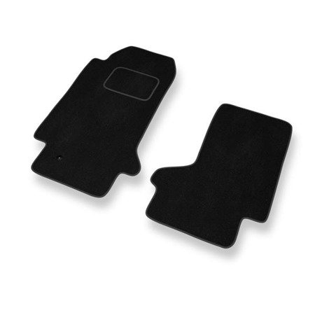 Tapis de sol velours pour Opel GT II (2006-2010) - Premium tapis de voiture - noir - DGS Autodywan