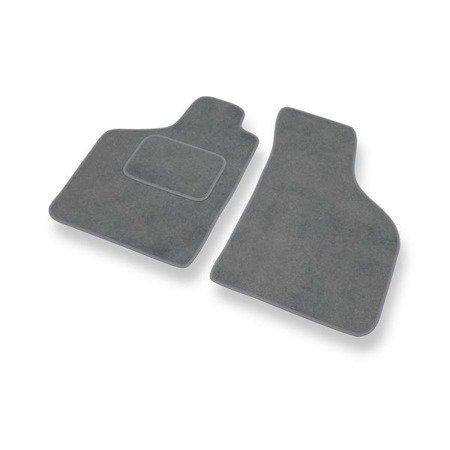 Tapis de sol velours pour Renault Twingo I (1992-2007) - Premium tapis de voiture - gris - DGS Autodywan