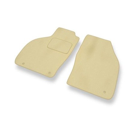 Tapis de sol velours pour Saab 9-3 I (1998-2002) - Premium tapis de voiture - beige - DGS Autodywan