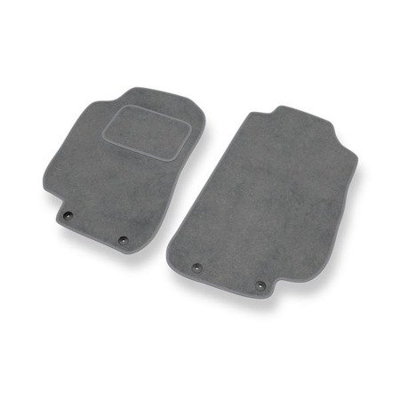 Tapis de sol velours pour Saab 9-5 I (1997-2010) - Premium tapis de voiture - gris - DGS Autodywan