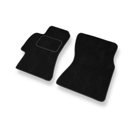 Tapis de sol velours pour Subaru Legacy IV (2003-2009) - Premium tapis de voiture - noir - DGS Autodywan