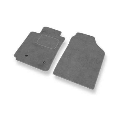 Tapis de sol velours pour Toyota Corolla IX (2001-2009) - Premium tapis de voiture - gris - DGS Autodywan