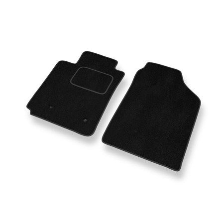 Tapis de sol velours pour Toyota Corolla IX (2001-2009) - Premium tapis de voiture - noir - DGS Autodywan