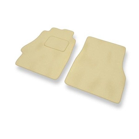 Tapis de sol velours pour Toyota MR2 III (1997-2007) - Premium tapis de voiture - beige - DGS Autodywan