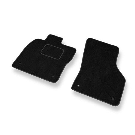 Tapis de sol velours pour Volkswagen Golf VII (2012-2020) - Premium tapis de voiture - noir - DGS Autodywan