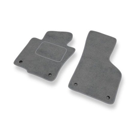 Tapis de sol velours pour Volkswagen Passat B6 (2005-2010) - Premium tapis de voiture - gris - DGS Autodywan