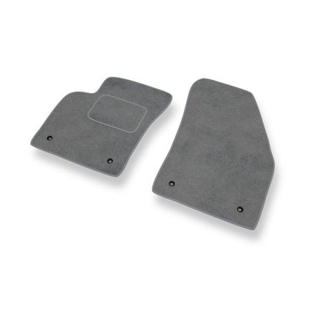 Tapis de sol velours pour Volvo C30 I (2006-2012) - Premium tapis de voiture - gris - DGS Autodywan