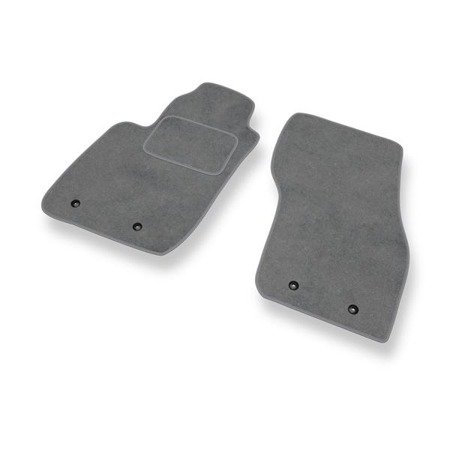 Tapis de sol velours pour Volvo V40 I (1995-2004) - Premium tapis de voiture - gris - DGS Autodywan