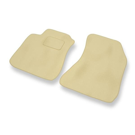 Tapis de sol velours pour Alfa Romeo Spider (2006-2010) - Premium tapis de voiture - beige - DGS Autodywan