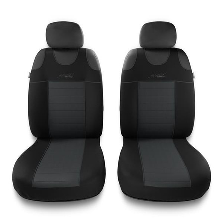 Housses de siège avant universelles pour Alfa Romeo Stelvio (2017-2019) - Auto-Dekor - Stylus 1+1 - P-4